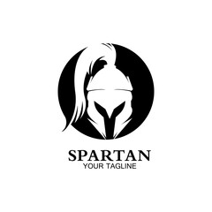 spartan logo icon designs vector