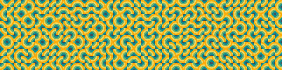 Abstract Geometric Pattern generative computational art illustration