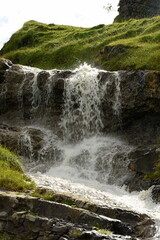 Gebirgsbach im Sommer