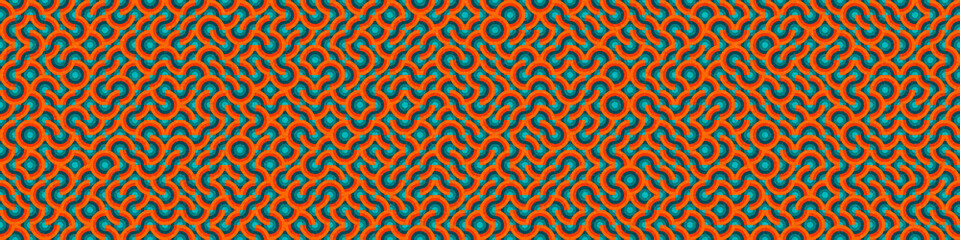 Abstract Geometric Pattern generative computational art illustration