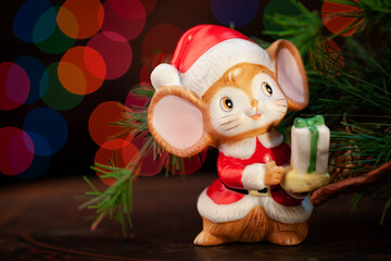santa claus mouse