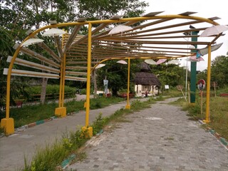 Fototapeta premium Yogyakarta, Indonesia, November-26-2020: 