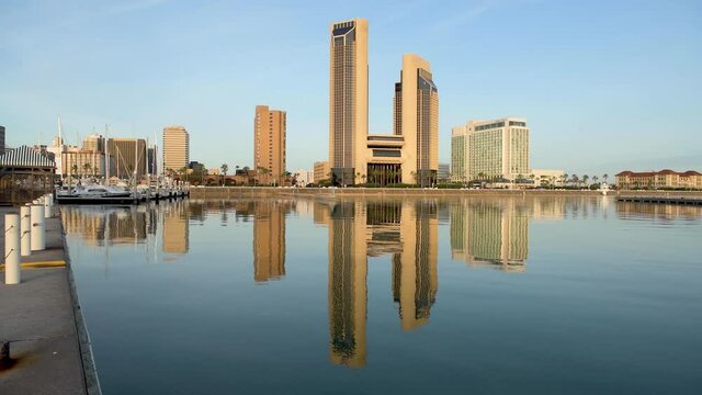 Corpus Christi, Texas, USA Skyline on the Bay
