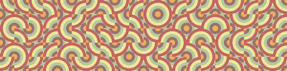 Abstract Geometric Pattern generative computational art illustration