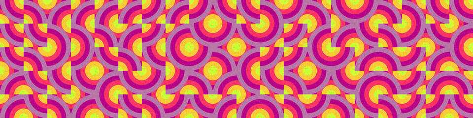 Abstract Geometric Pattern generative computational art illustration