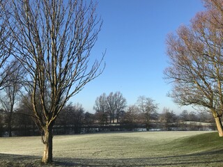 iPhone day on the golf course