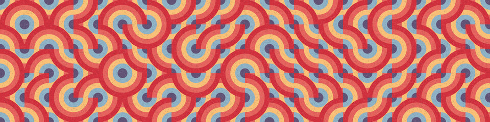 Abstract Geometric Pattern generative computational art illustration