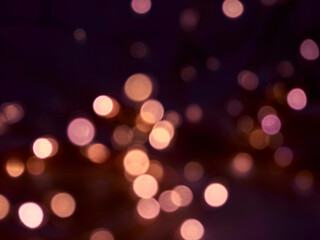 Abstract bokeh defocus glitter blur background
