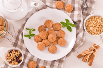 Amaretti cookies.
