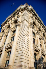 facade of the building