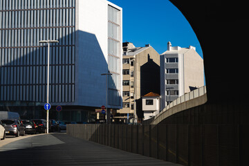 Fototapeta premium Casa da Música Porto Portugal building architecture modern view of a city