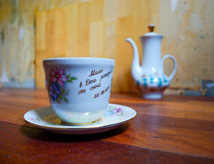 Old china service