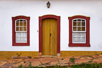 Colonial house in Tiradentes, Minas Gerais, Brazil