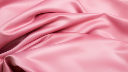 abstract background. luxury cloth or liquid wave or wavy folds of grunge silk texture satin velvet material, elegant wallpaper design. soft pink fabric