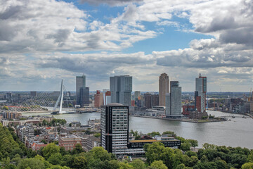 Rotterdam, Netherlands view