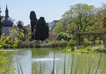 Downtown Buenos Aires parks in the Palermo neighborhood known as Palermo woods.