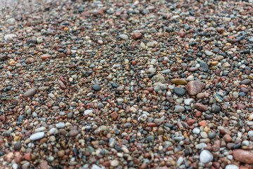 Pebbles Background, beach from Devon, England