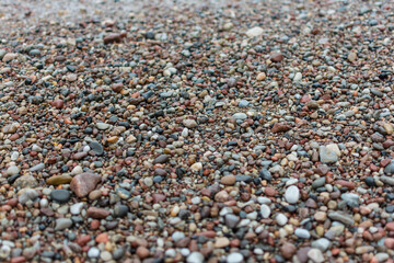 Pebbles Background, beach from Devon, England