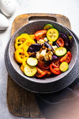 Healthy gourmet salad