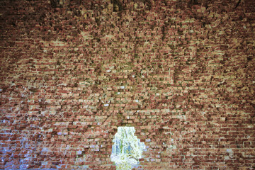 old red brick background