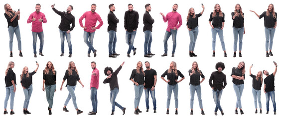 collage of photos of diverse young people.