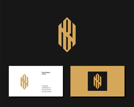 Letter N B logo design. creative minimal monochrome monogram symbol. Universal elegant vector emblem. Premium business logotype. Graphic alphabet symbol for corporate identity
