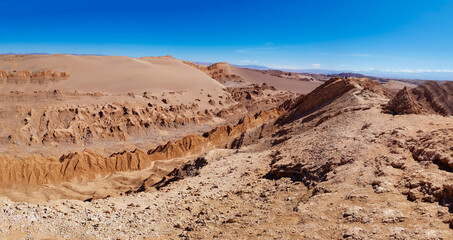 Valle de la Luna no Deserto do Atacama