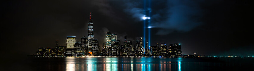 9/11 MEMORIAL NYC - obrazy, fototapety, plakaty