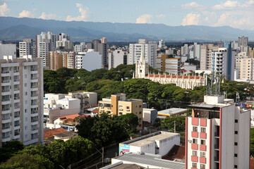 Fototapeta premium Fotos aéreas de Taubaté - Brasil