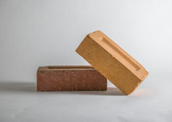 Tabique o ladrillo usado para la construcción, ladrillo rojo recocido