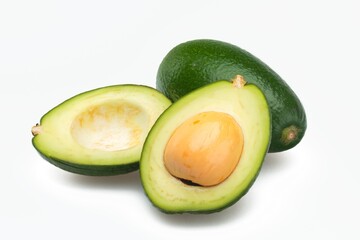 Avocado with slices
