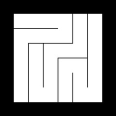 家紋　角字　か　川