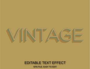 Style font effect 