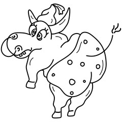 Bull Animal Cartoon 