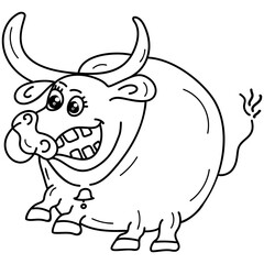 Bull Animal Drawing 