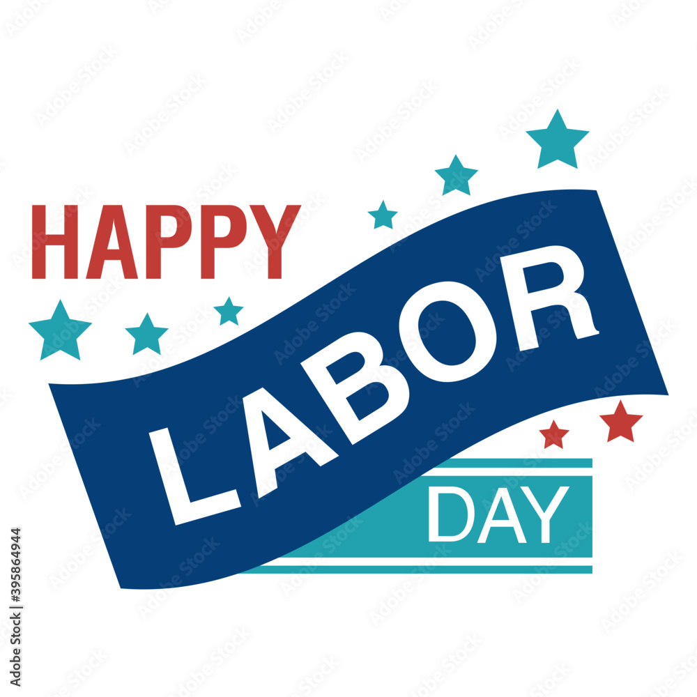 Poster labor day logo