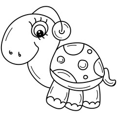 Turtle Cartoon Drawing 