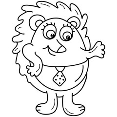 Hedgehog Animal Cartoon