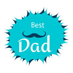 Best Dad Label 