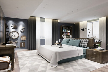 Luxury bedroom design