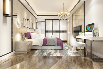 Luxury bedroom design