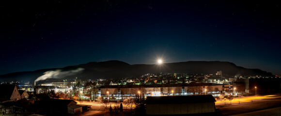 Rietheim-Weilheim bei Nacht- Bei Tuttlingen-Baden-Württemberg