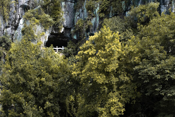the beautiful landscape of Reed Flute Cave Area