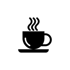 cup of coffee with smoke, Idea concept