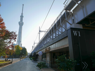 Obraz premium 墨田区 東京ミズマチ