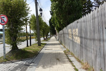 パタゴニア　チリ/プエルトナタレスの街並み