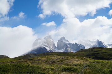 パタゴニアの景色　チリ/パイネ国立公園