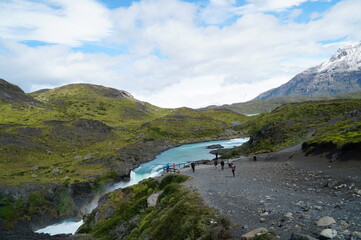 パタゴニアの景色　チリ/パイネ国立公園