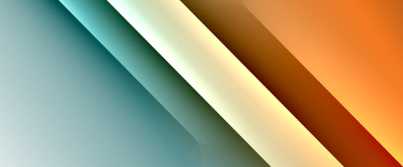 Fluid gradients with dynamic diagonal lines abstract background. Bright colors with dynamic light and shadow effects. Vector wallpaper or poster