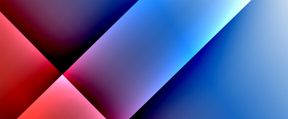 Fototapeta premium Fluid gradients with dynamic diagonal lines abstract background. Bright colors with dynamic light and shadow effects. Vector wallpaper or poster